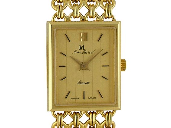 Jean Marcel Classic Lady 14kt Gelbgold 21x17mm UVP 1.990,- Neu