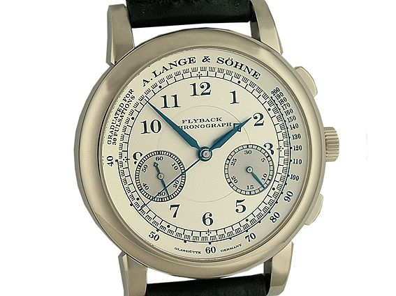 A.Lange & Söhne 1815 Chronograph Flyback Handaufzug Weißgold 40mm Ref. 401.026