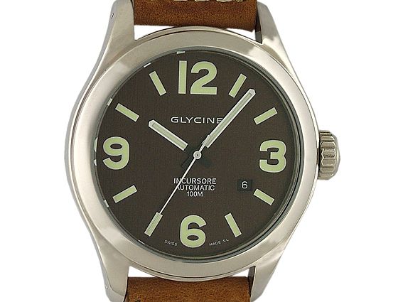 Glycine Incursore Arco Automatic Date 44mm UVP 590.- N E U