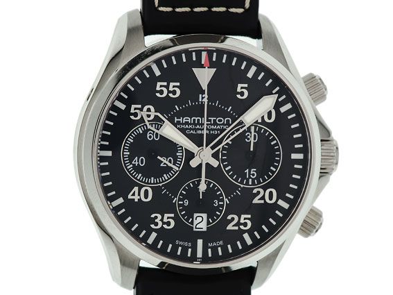 Hamilton Khaki Aviation Pilot Automatik Chronograph 42mm Ungetragen