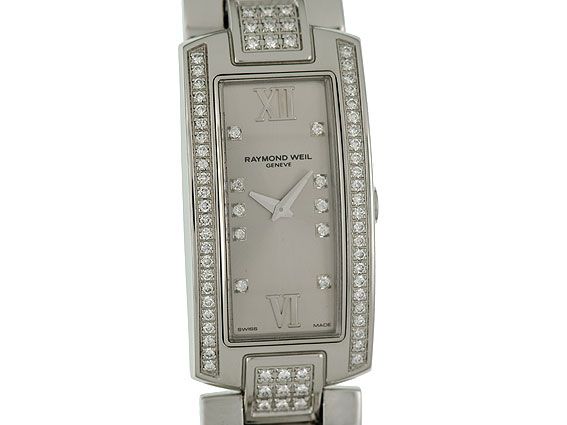 Raymond Weil Collection Shine Edelstahl Diamond 37x19mm UVP 2.590,- Ungetragen