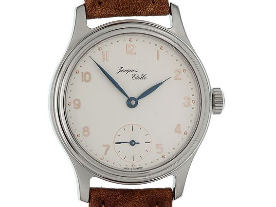 Jacques Etoile Lissabon Grande Aplique Imperial Handaufzug Unitas 42mm Neu