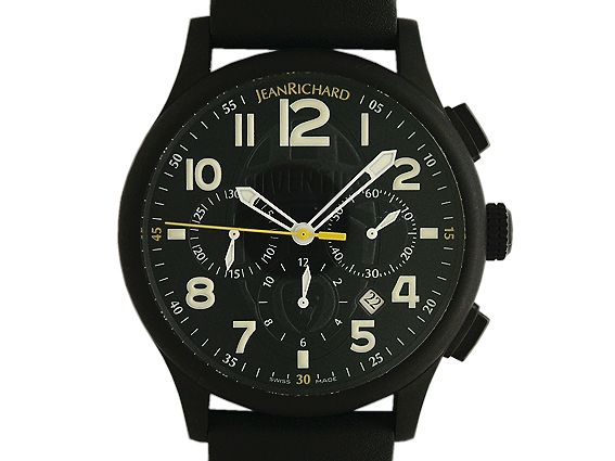 JeanRichard Juwentus Chronograph Black Automatic 42mm UNGETRAGEN