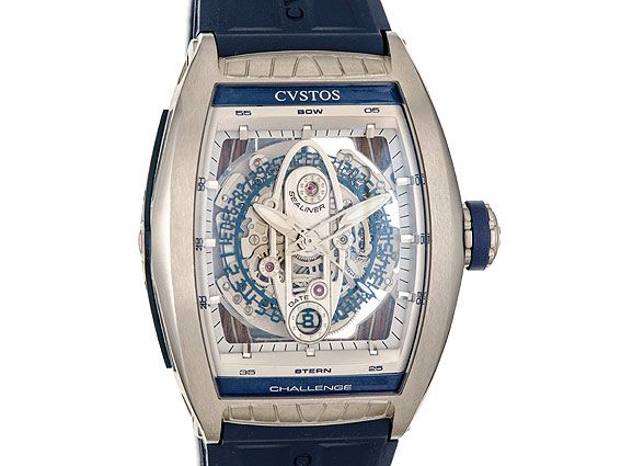 Cvstos Challenge Sea-Liner Stahl Kautschuk Automatik 54x42mm UVP 13.900,- Ungetragen