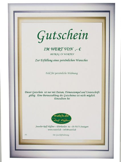  Gutschein