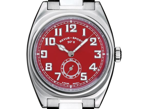 Revue Thommen Sport 30s Stahl Handaufzug Manufakturwerk GT12 36mm UVP 2.400,- Neu