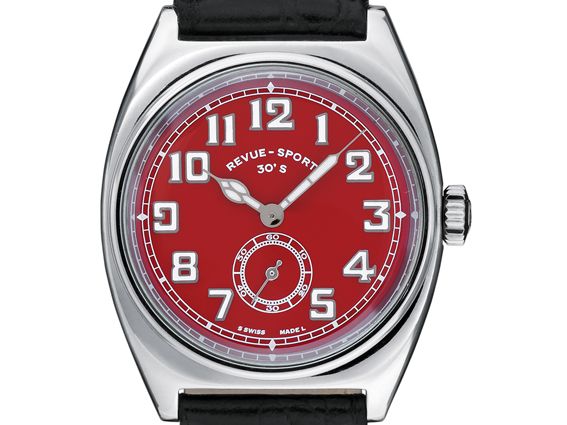 Revue Thommen Sport 30s Stahl Handaufzug Manufakturwerk GT12 36mm UVP 2.250,- Neu