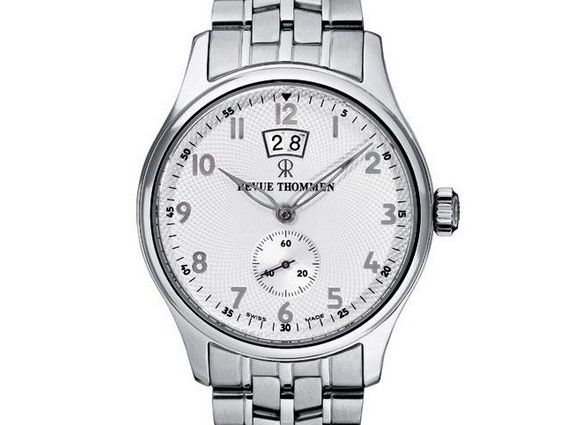 Revue Thommen Airspeed XLarge Big Date Classic Stahl Automatik 42mm UVP 3.300,- Neu