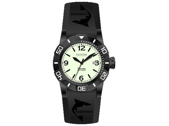 Nauticfish Xtreme Expedition I 2000M Stahl PVD Automatik Superluminova Kautschuk Kal.SW20A 45mm Neu