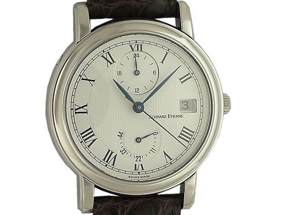 Schwarz Etienne GMT Gangreserve Vintage 36mm
