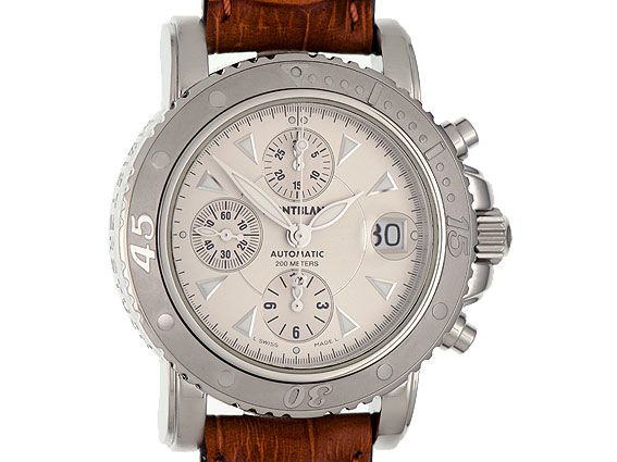 Montblanc Meisterstück Sport Chronograph XL Stahl Automatik 41mm Ref. 7034