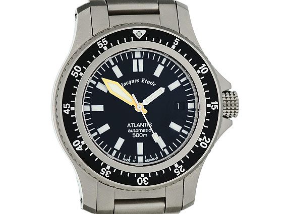 Jacques Etoile Atlantis Diver Stahl Automatik Limitiert 43mm UVP 1.490,- Neu