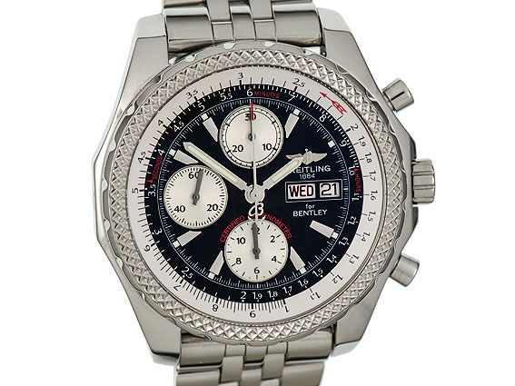 Breitling for Bently GT Chronograph Stahl Automatik 45mm Box&Pap.