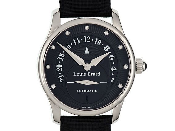 Louis Erard Emotion Stahl Diamond Automatik 36mm UVP 1.539,- Neu
