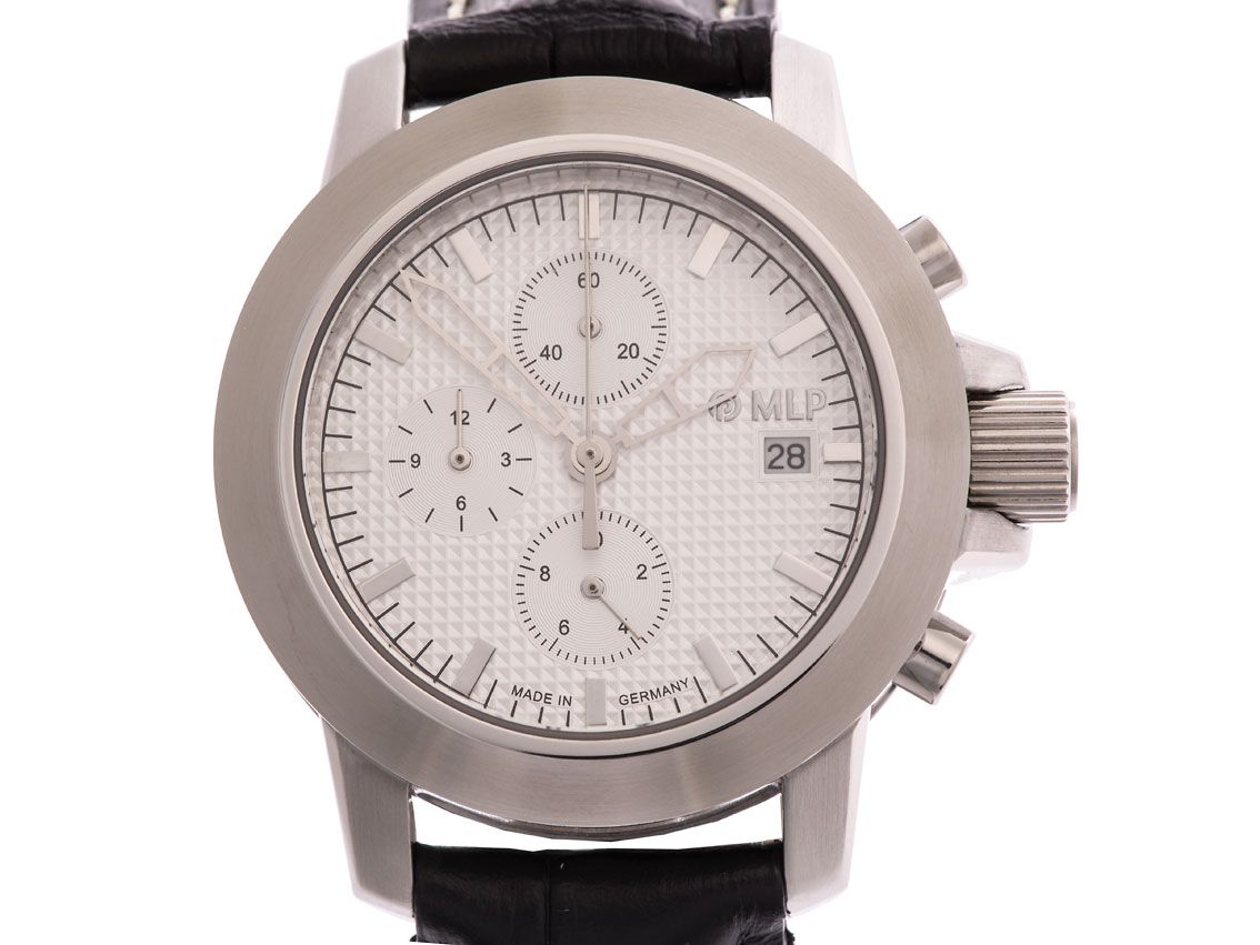 MLP Jubiläumsuhr Chronograph Stahl Quarz 39 mm wie Neu