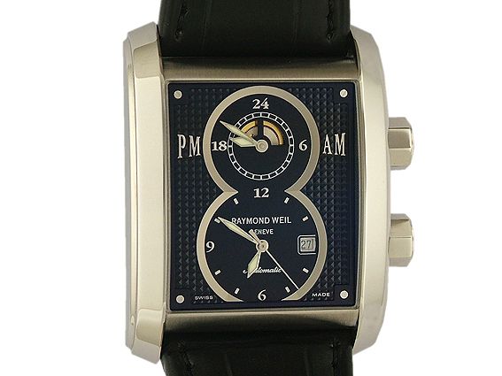 Raymond Weil Don Giovanni Cosi Grande zweite Zeitzone 50x38mm UVP 3150.- N E U