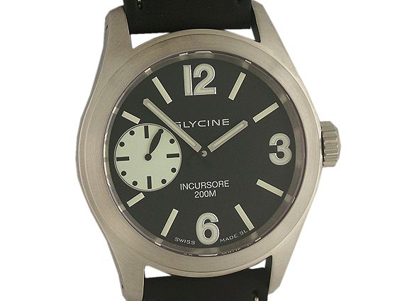 Glycine Incursore 200m Handaufzug 46mm UVP 1190.- N E U