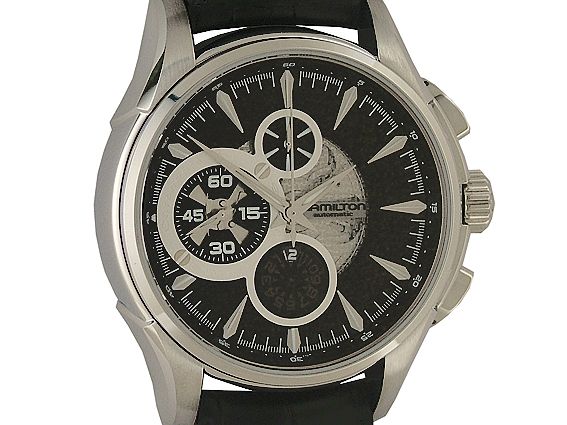 Hamilton Jazzmaster Open Automatic Chronograph 44mm wie N E U