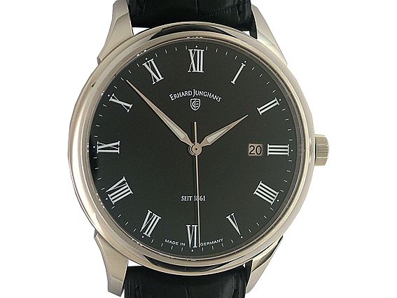 Erhard Junghans Tempus Stahl Automatik 42mm UVP 2.490 Ungetragen