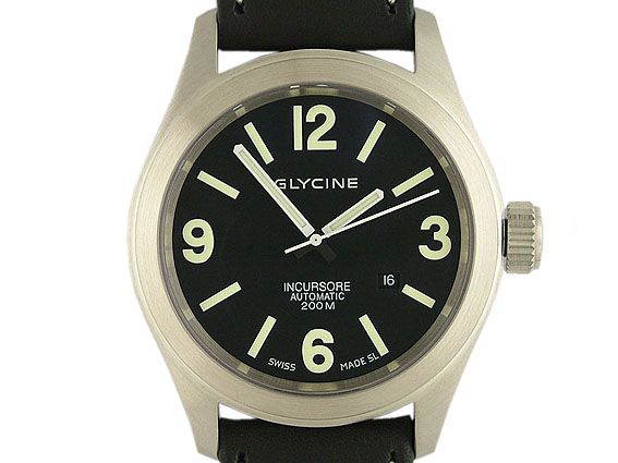 Glycine Incursore Automatic Date 46mm UVP 950.- N E U