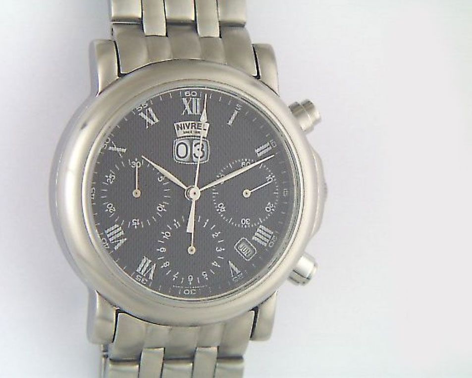 Nivrel Grande Répétition Chronograph Automatik 38mm UVP 3.450.- UNGETRAGEN