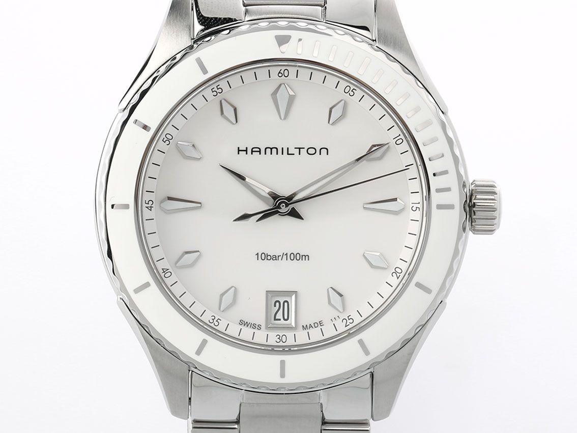 Hamilton Jaszzmaster Seaview Stahl Quarz 37mm UVP 495,- Ungetragen