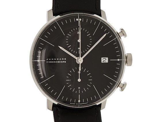 Junghans Max Bill Chronoscope Stahl Automatik Chronograph 40mm Ungetragen