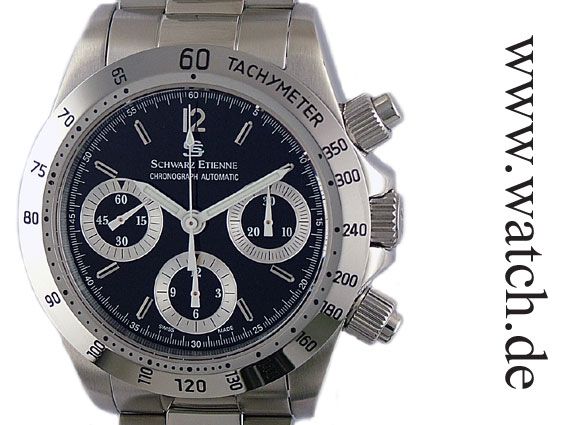 Schwarz Etienne Chronograph Tricompax