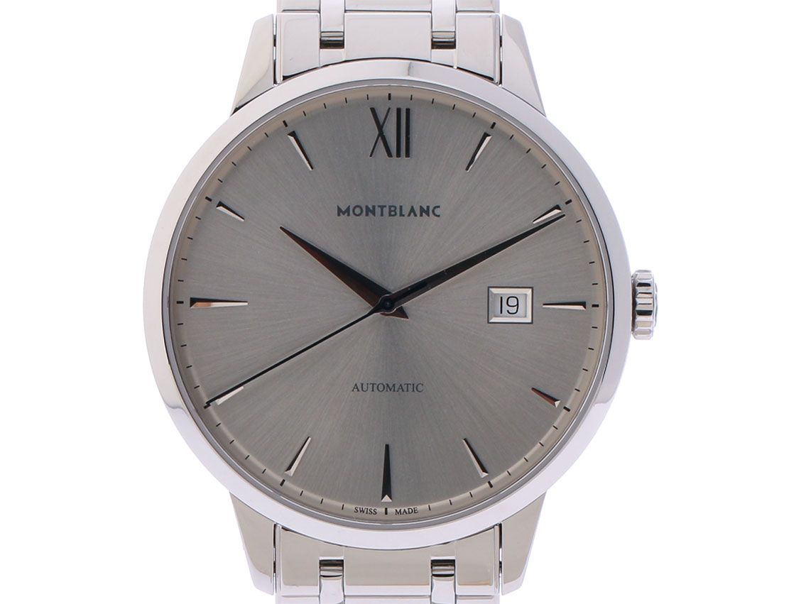 Montblanc Meisterstück Heritage Spirit Date Stahl Automatic 41mm 