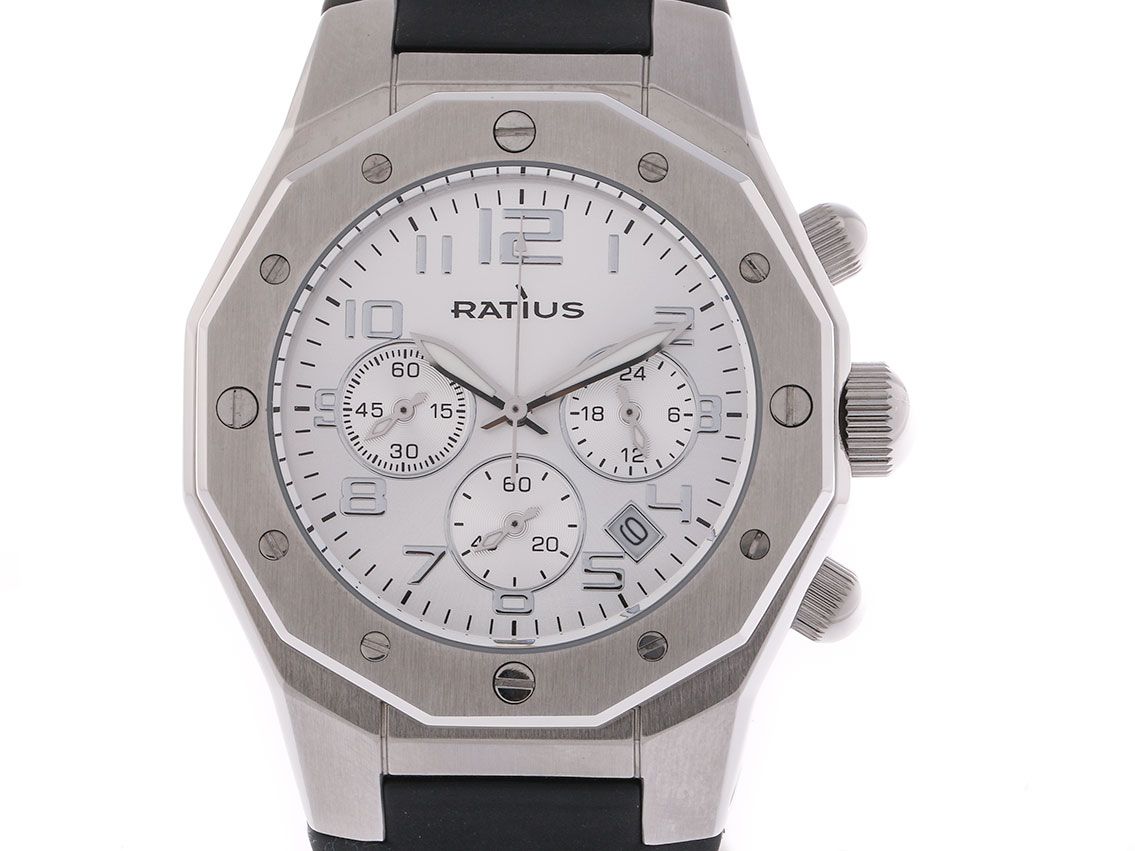 Ratius Sport Chronograph Stahl 42mm Neu