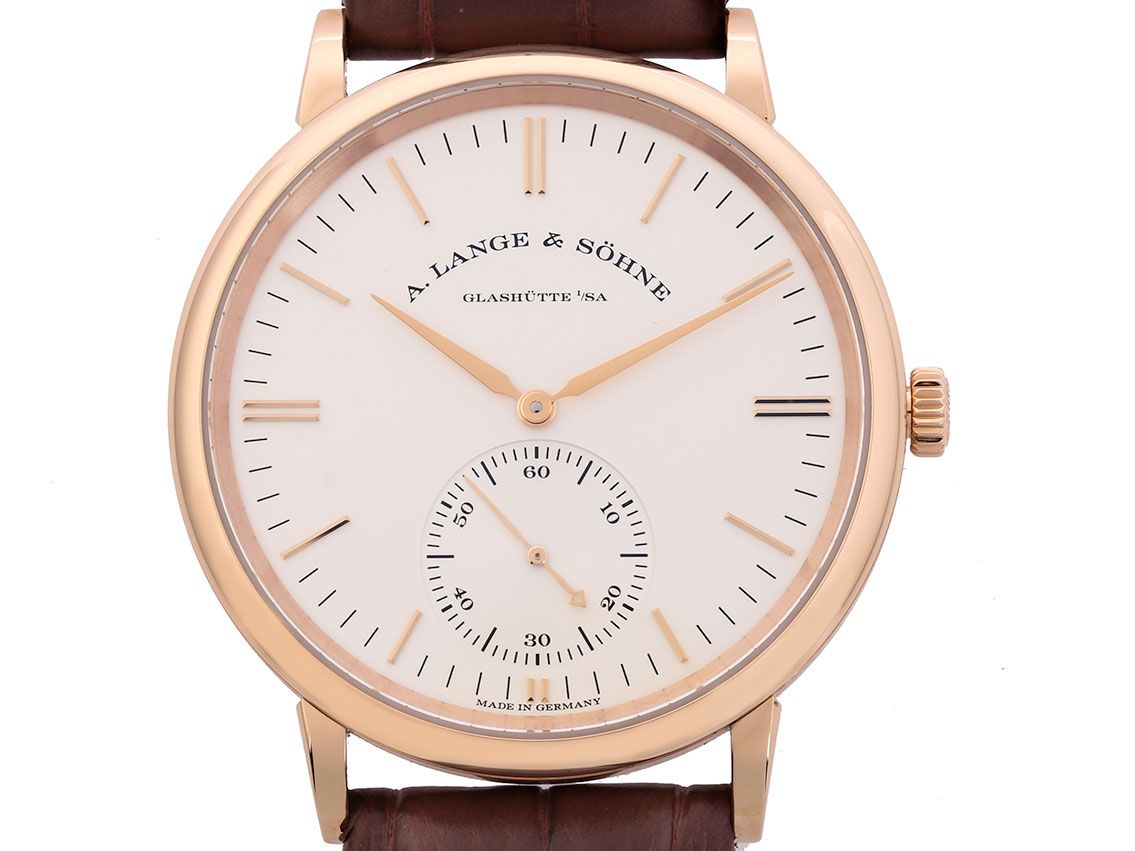 A. Lange & Söhne Saxonia Roségold Automatik 38mm Ungetragen  