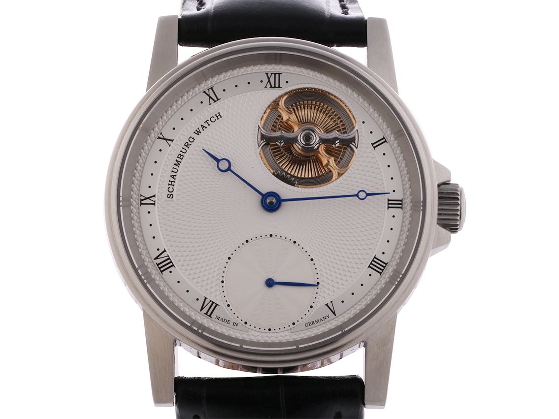 Schaumburg Watch Unikatorium Classic II Stahl Handaufzug 42mm UVP 1.960,- Neu