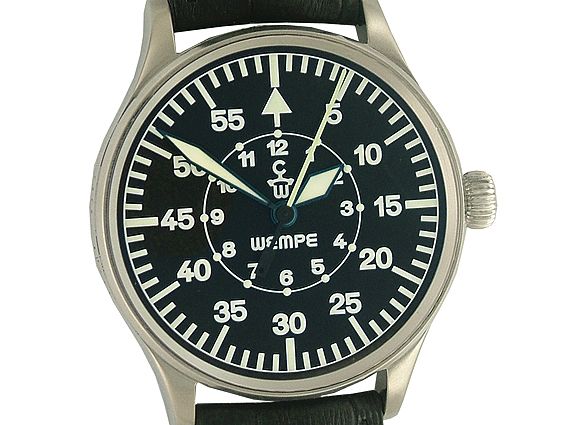 Wempe Fliegeruhr Handaufzug Chronometer limitiert 43mm Archive