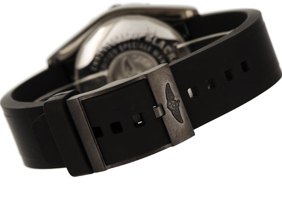 Breitling Blackbird Chronograph Blacksteel Kautschuk Limitiert  