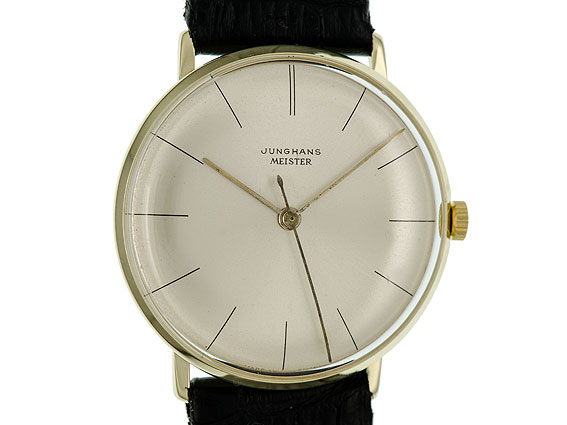 Junghans Meister Handaufzug 14kt Gelbgold 34mm Vintage Archive