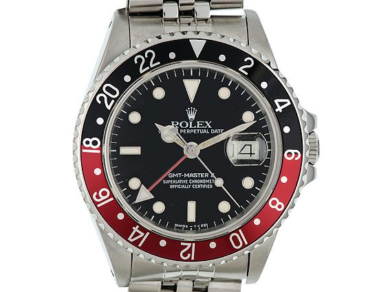 Rolex Uhren Rolex Gmt Master Schwarz Rot Rolex GMT-Master II Stahl