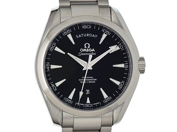 Omega Seamaster Aqua Terra 150m Co-Axial Day-Date Stahl Automatik 