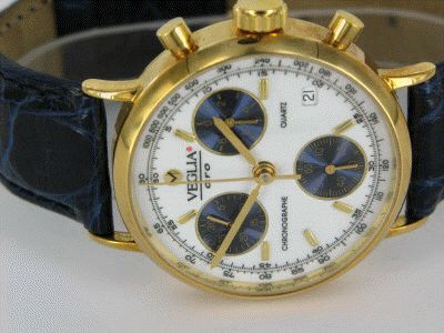 Veglia Cronografo Valjoux 7750 Veglia Oro