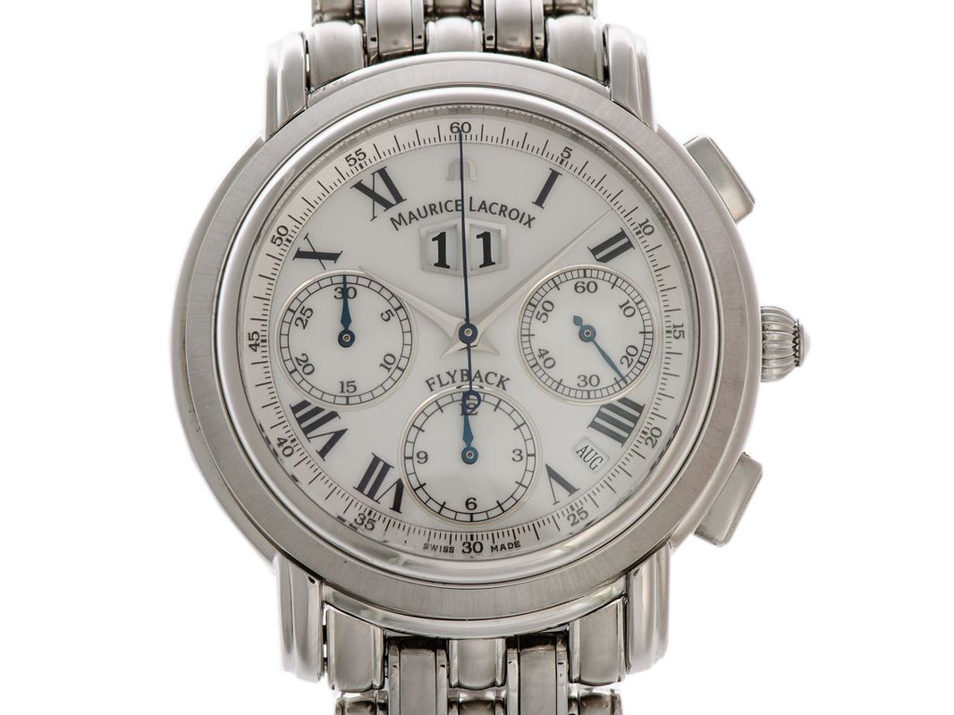 Maurice Lacroix Masterpiece Chronograph Flyback Stahl Automatik 40