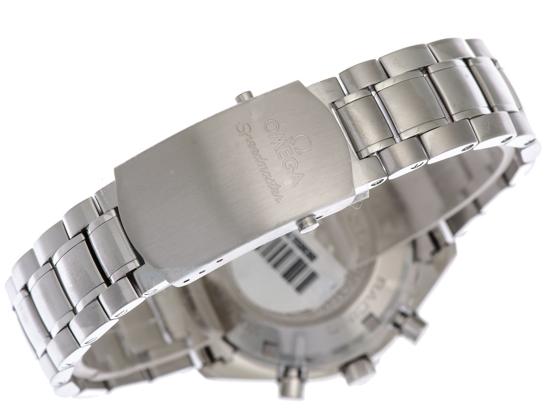 Omega Speedmaster Racing Co-Axial Stahl Automatik Chronograph 40mm 