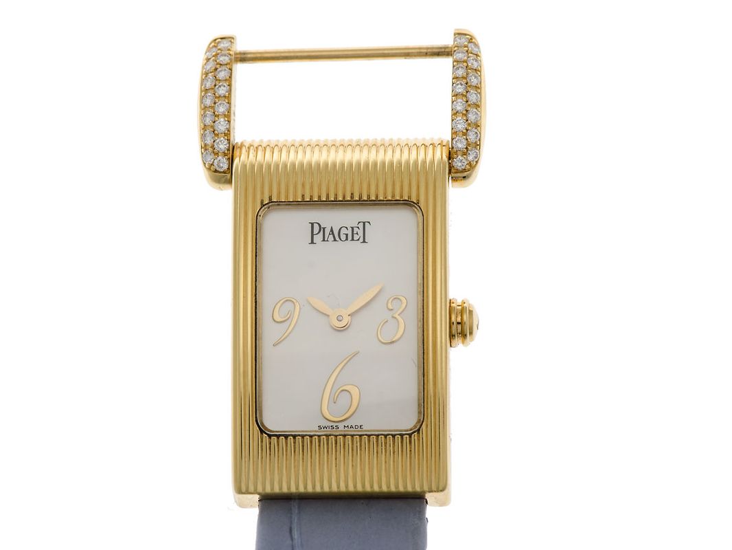 Watch Damenuhr Perlmutt Piaget Damenuhr 18 Kt Gelbgold Diamond