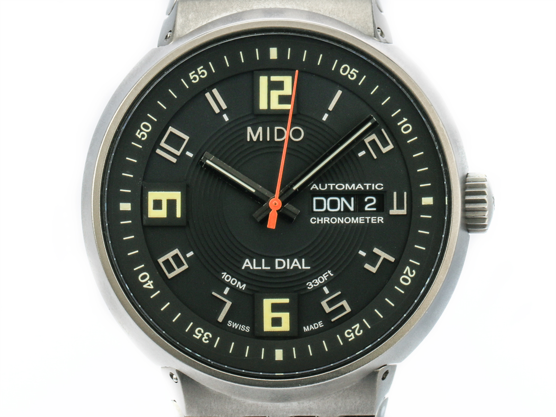 Mido all deals dial titan