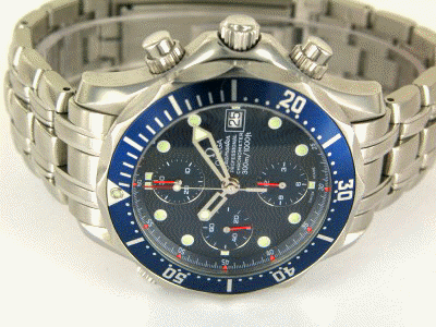 Omega Seamaster Professional Diver Edelstahl Automatik Chronograph 