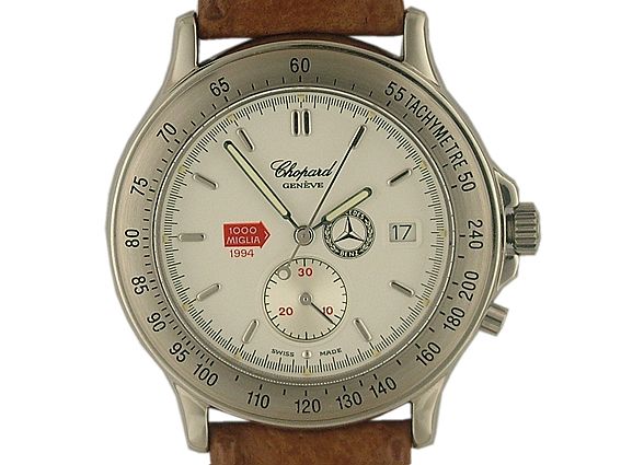 Chopard Mille Miglia Monopusher Chronograph Mercedes Benz Stahl 