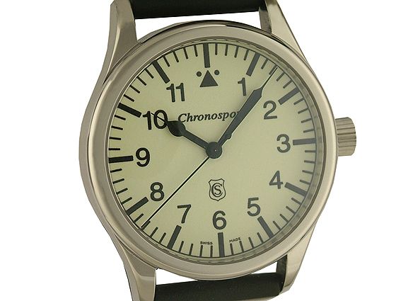 Helmut Sinn Guinand Fliegeruhren Pilot Chrono 42 Guinand Fliegeruhren