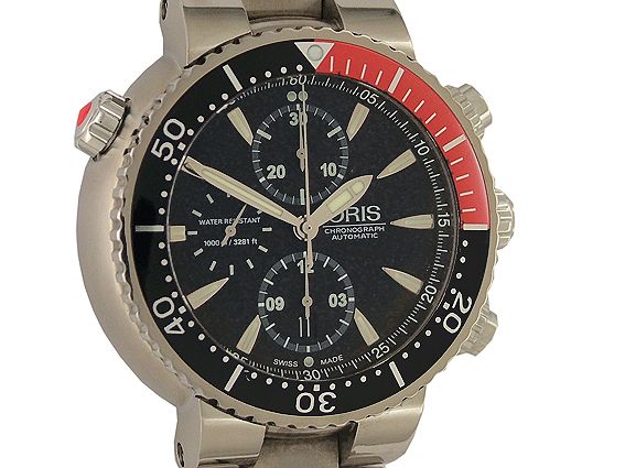 Oris Tt1 Diver Oris Titan Uhr Oris TT1 Divers Chronograph Titan