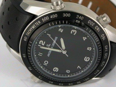 Jacques Lemans Turnable Dualtime Chronograph 44mm UVP 299.- N E U 