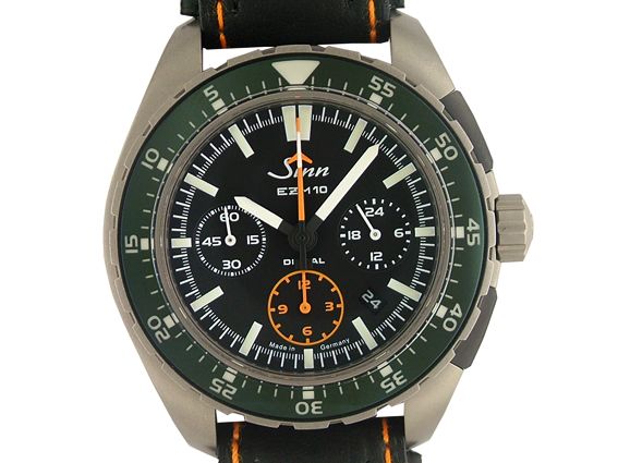 Sinn EZM 10 Fliegerchronograph Titan 46mm UVP Neu