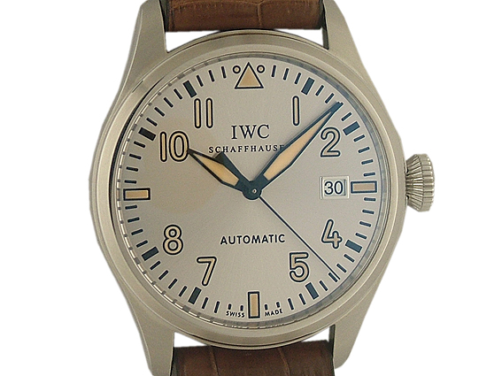 IWC Set Father and Son Große Flieger Platin Flieger Uhr Stahl