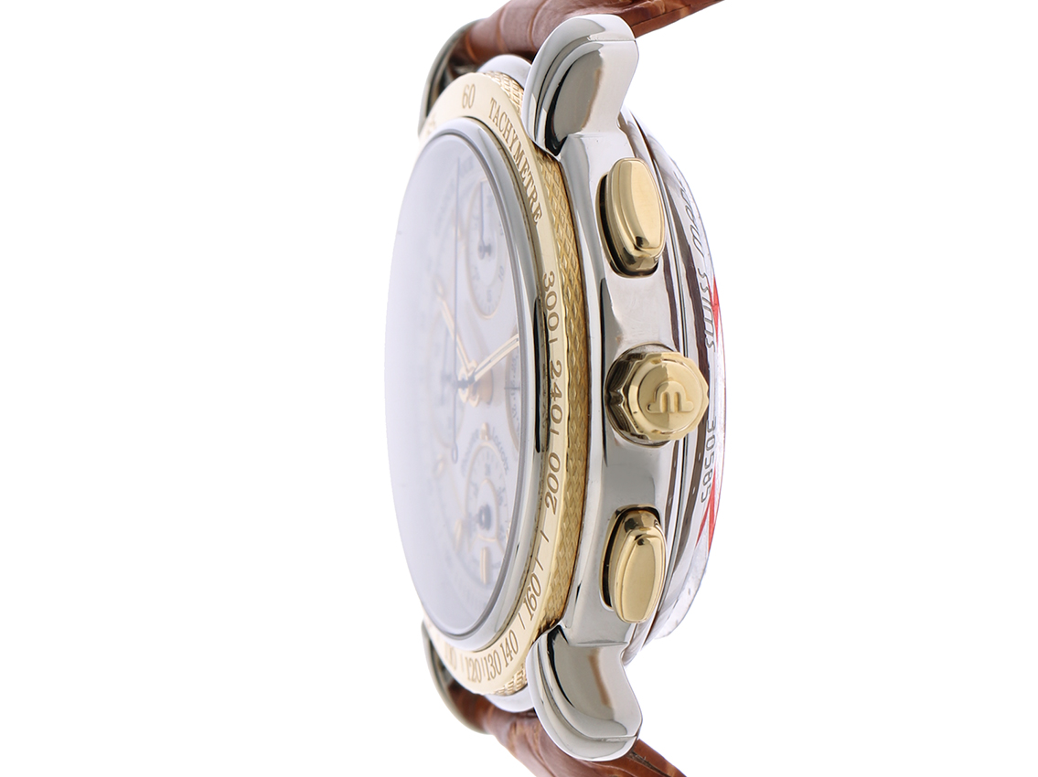 Maurice Lacroix Masterpiece Chronograph Stahl Gelbgold Automatik  